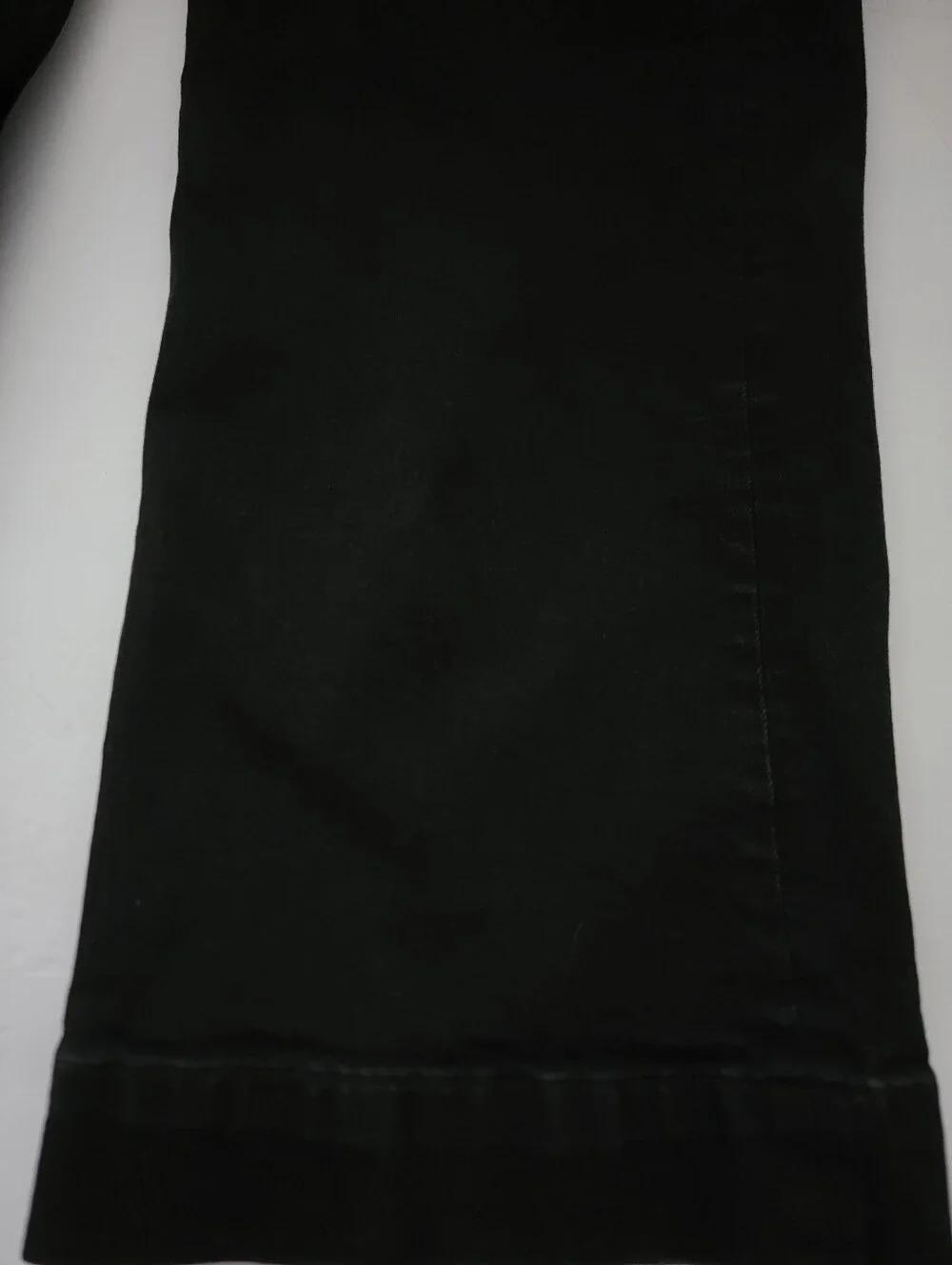 Everlane Women's The Wide Leg Button Fly Ankle Jean Black Wash Size 29